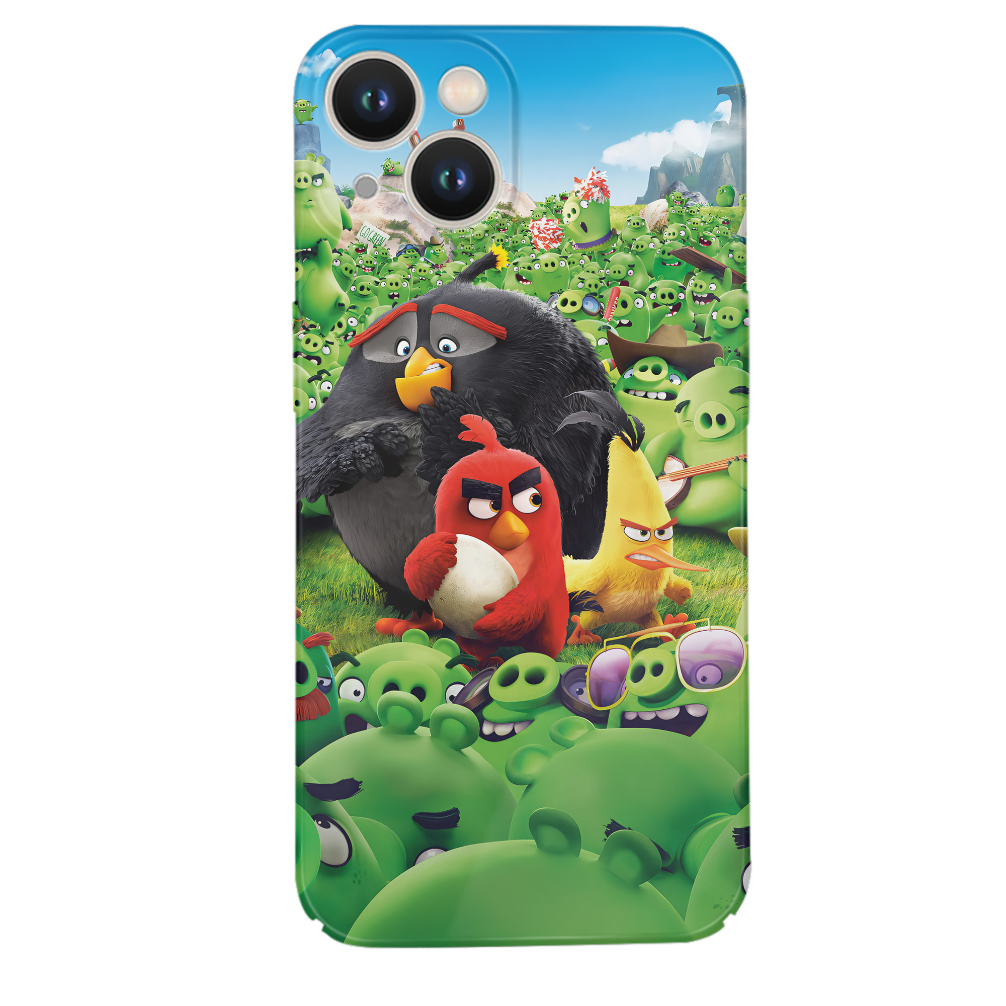 （画像用） Angry Birds アングリーバード 【iPhone 14シリーズ対応】ハードケース